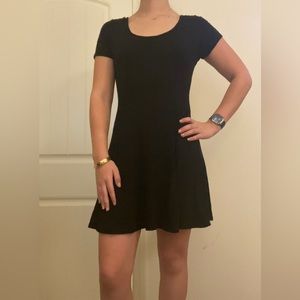 Ultra Flirt Black Fit and Flare Dress